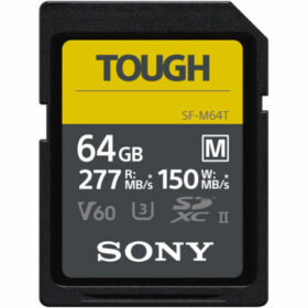 Sony Tough Carte SD 64GB V60